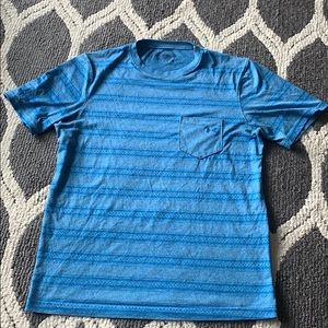 Blue Under Armour Heat Gear Pocketed T-Shirt